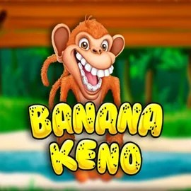 Banana Keno slot logo by Caleta Gaming at PlayJango CasinoBanana Keno