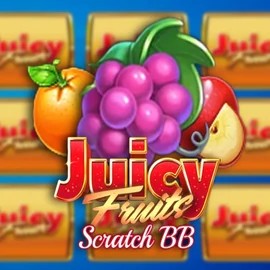 Juicy Fruits Scratch BB slot logo by Barbara Bang at PlayJango CasinoJuicy Fruits Scratch BB
